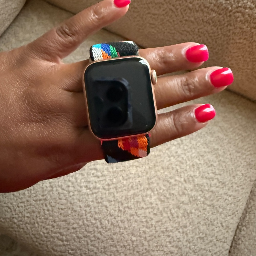 Apple Smartwatch with Multicolor Band